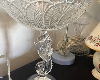 Unique seahorse dish