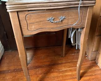 Vintage sewing desk