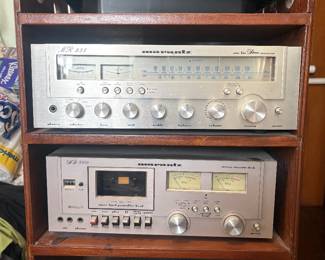 vintage stereo equipment