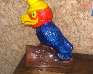 1969 Kansas Jayhawks  Ezra Brooks Decanter 