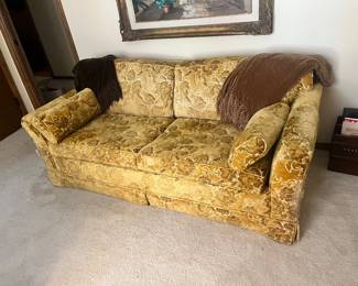 Vintage gold sofa
