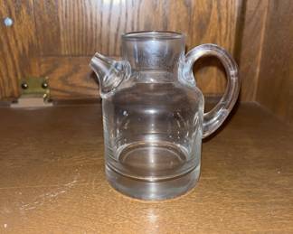 Glass pitcher