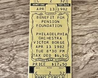 Brass Philadelphia Orchestra ticket