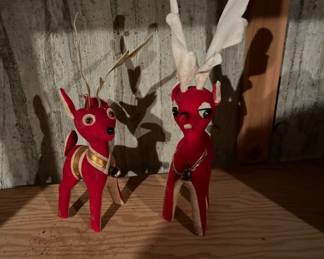 Vintage reindeer