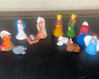Unique nativity set