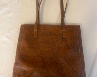 Patricia Nash Signature Map Collection Tote Bag Travel Heritage