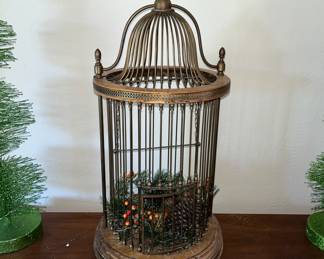 Ornate birdcage