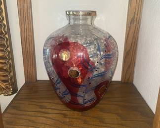 Glass vase