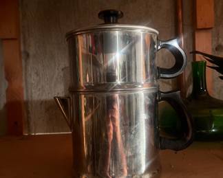 VTG LIFETIME DRIP-O-LATOR PERCOLATOR, TOP,