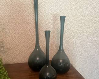 Trio of MCM vases 