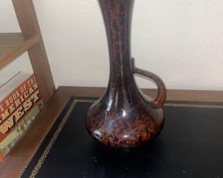 Vintage art, deco pottery, pitcher