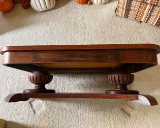 Solid wood coffee table slight damage on top