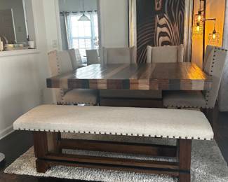 UNIQUE dining table with seating  