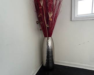 Tall floor vase