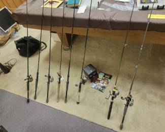 Premium Fishing Pole and Reel Sets