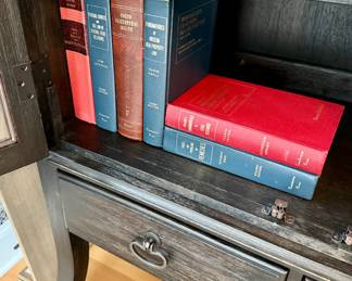 Law Books in Hooker Display Case