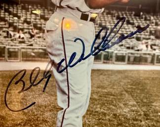 Billy Williams Autograph