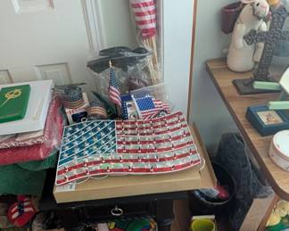 flags & patriotic decorations