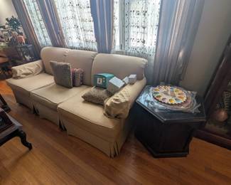 couch and occasional tables