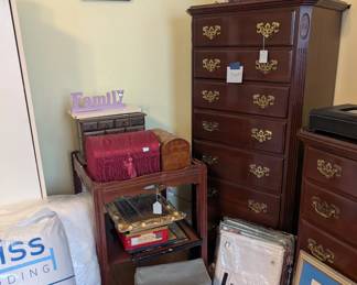 bedroom chests & misc