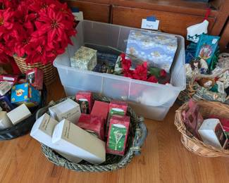 Hallmark ornaments & misc
