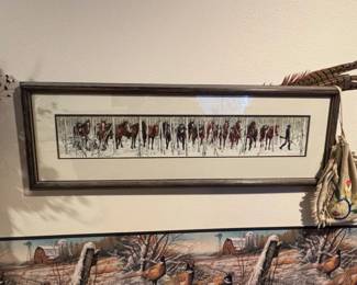 Bev Doolittle Two Indian Horses Limited Edition Print