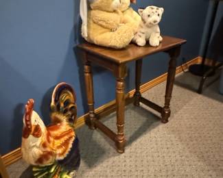 Ceramic Rooster Figurine