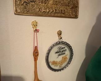 Brass Plaque On This Site In Nothing Happened