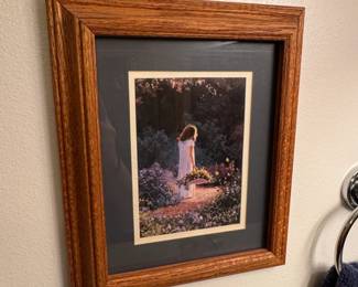 Framed Print Thru Gods Grace by Bettie Felder