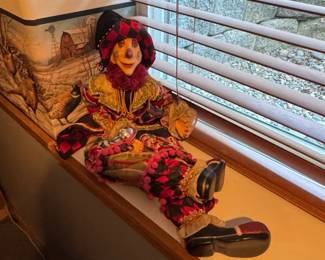 Jester or Clown Character Doll