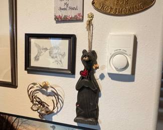 Vintage Thank You For Not Smoking Brass Plaque