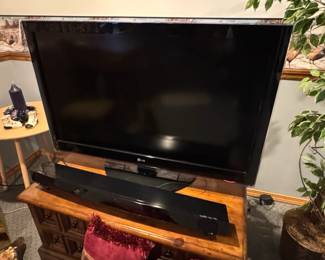 LG inch p LED TV with Soundbar