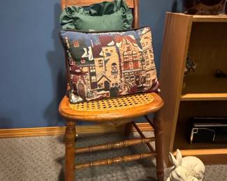 Dickens Village Tapestry Pillow