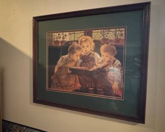 The Fairy Tale by Walter Firle Framed Print