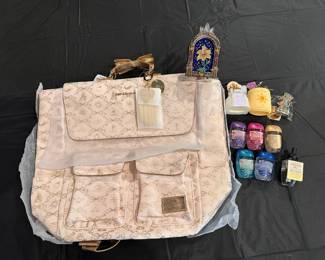 Bath & Body Works Princess Collection Bag, Tangle Light Up Wallflower, Hand Sanitizers and Holders