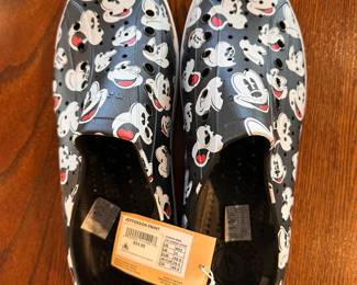 Native Mickey Mouse shoes size 12