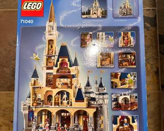 Disney Cinderella Castle Lego Set (some wear to the box but new)