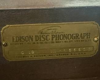 Edison disc