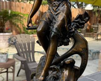 Ernest Rancouolet bronze