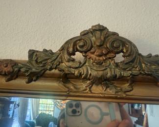 french mirror detail