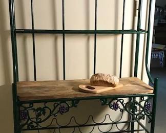 $50 Bakers rack  68.5 H  x 36W  x  14D