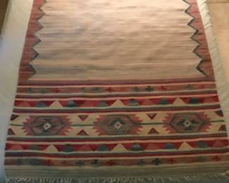 $150  65L  x 42W   excluding knotted fringe