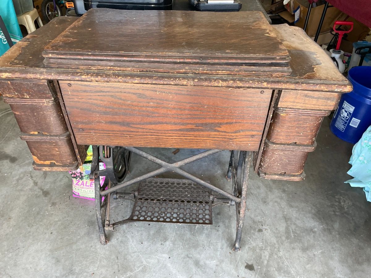 Vintage sewing machine