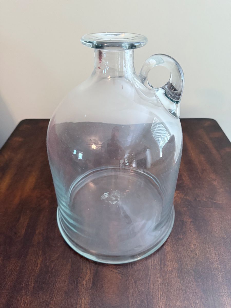 Hand Blown Glass Jug