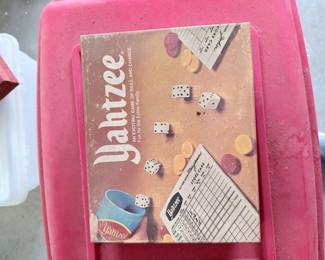 VTG Yahtzee Game