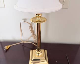 Sm. Solid Brass Lamp