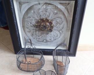 IRON BASKETS - FRAMED MEDALIAN