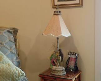 RATTAN 1 DRAWER SIDE TABLE