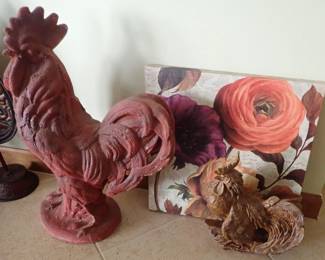 ROOSTERS LOTS OF ROOSTERS