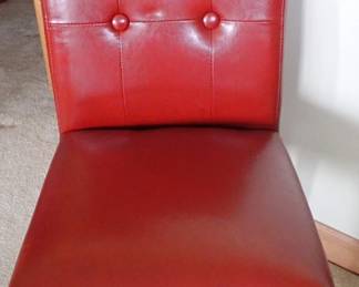 RED SIDE CHAIR